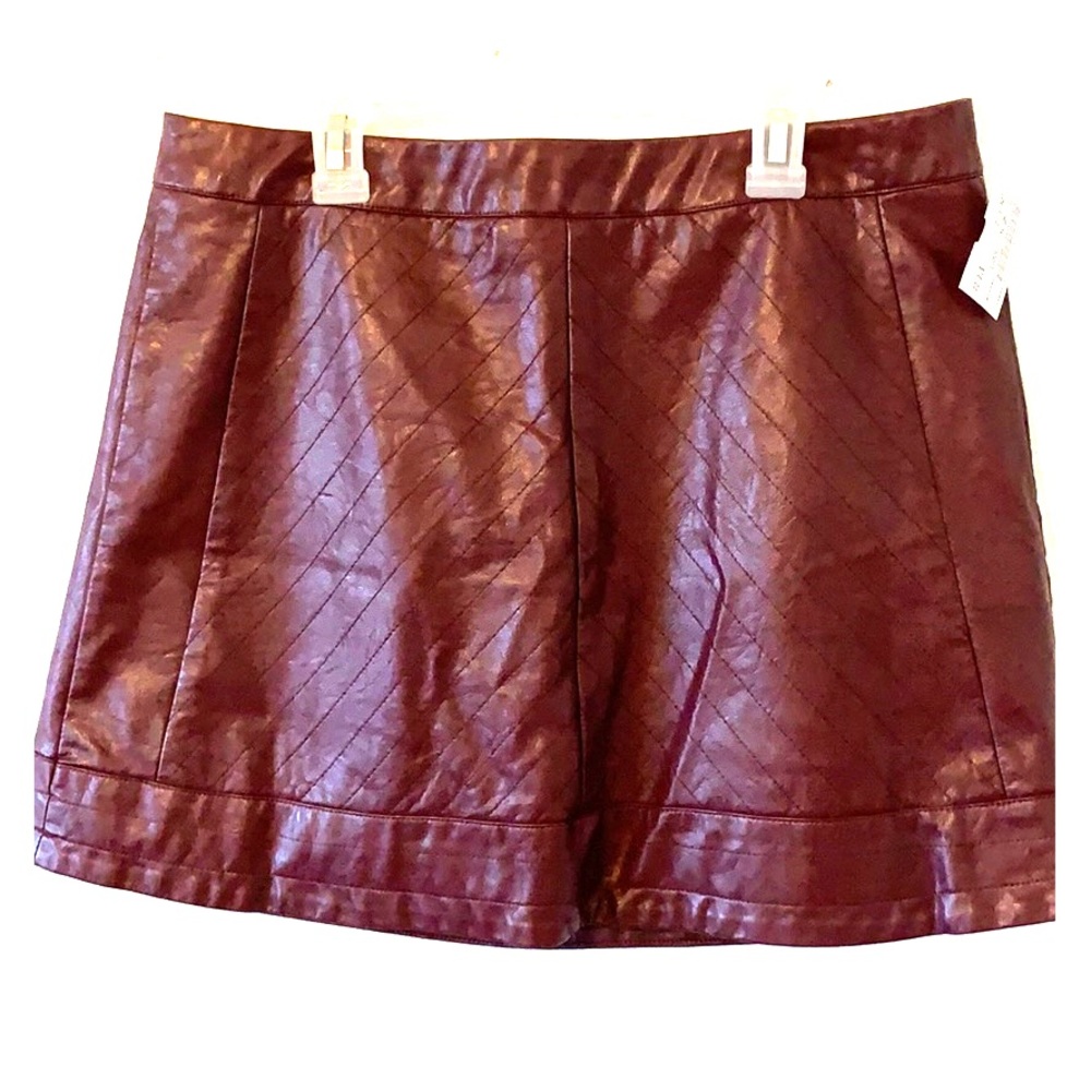 Maroon Skirt